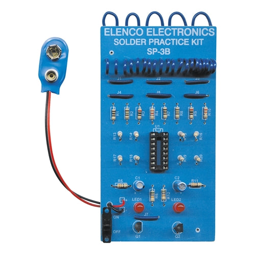 Elenco SP3B Practical Soldering Project Kit