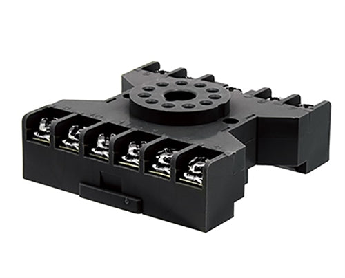 IDEC SR3P-06 Relay Base / Socket for 11 Pin Octal Relays, 3PDT 10A@300V, DIN Rail or Panel Mount