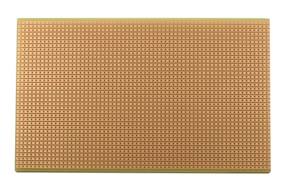 BPS Busboard ST3U STRIPBOARD-3U, Single-Sided, Uncut Strips, 100mm x 160mm (3.9" x 6.3")