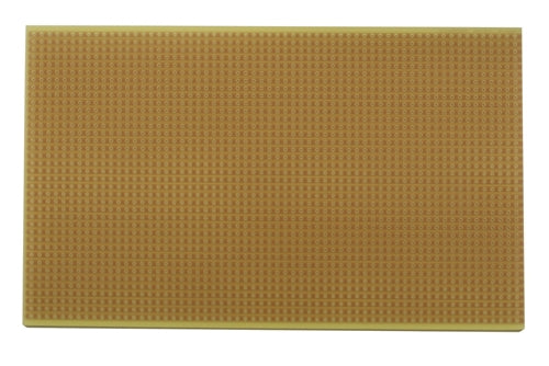 BPS Busboard ST3U STRIPBOARD-3U, Single-Sided, Uncut Strips, 100mm x 160mm (3.9" x 6.3")