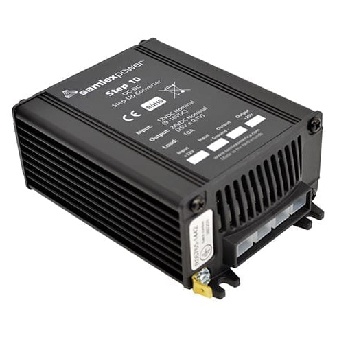 Samlex Step 10 DC-DC Step Up Converter, 9-18VDC to 24VDC, 10A