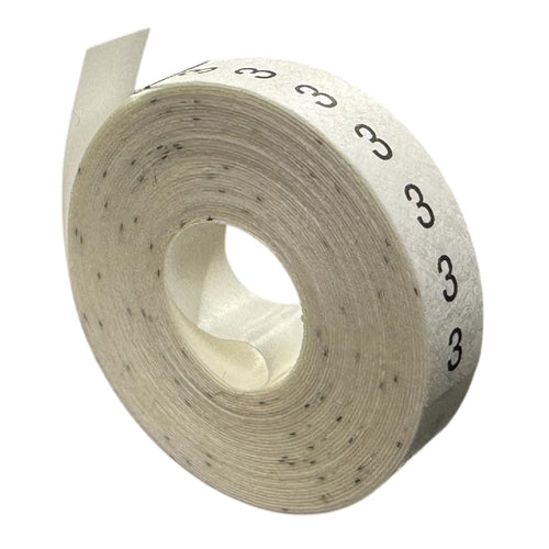 Ziptape MMDR-MM Wire Marker Refill "3", Single Roll