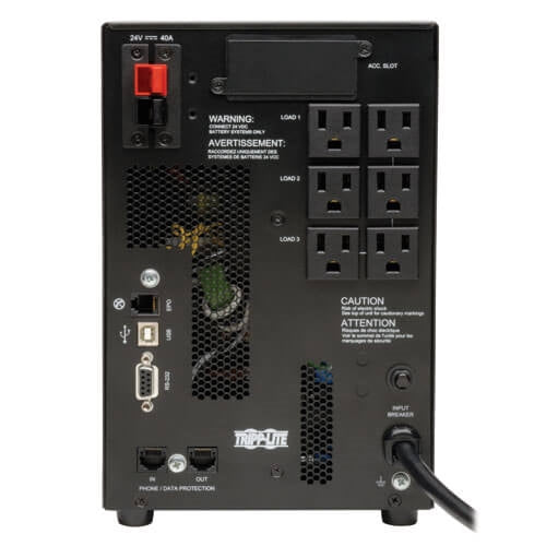 Tripplite SU1000XLCD 120V 1KVA 900W On-Line Double-Conversion UPS with Interactive LCD Display
