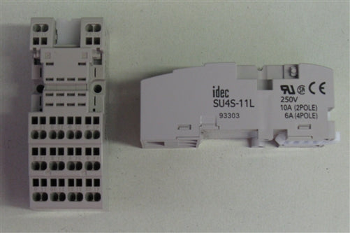 IDEC SU4S-11L Qick Connect Base for RY4/RU4 Relays **CLEARANCE**