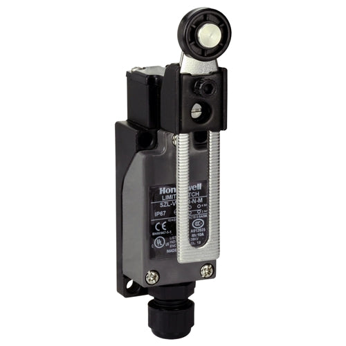 Honeywell SZL-VL-S-B-N-M Limit Switch with Adjustable Roller Lever, SPDT 380VAC/220VDC, 500mA