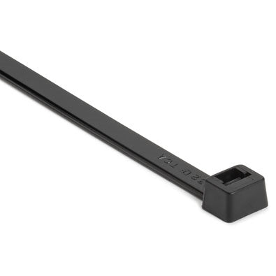 Hellermann Tyton T120L0K2 Heavy Duty Cable Tie 30" Length 120LB Tensile Strength, Black 50/Pack