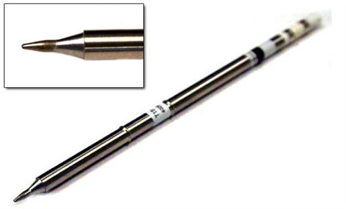 Hakko T15-D08 Chisel Tip 0.8 x 9.5mm, for the FM-203, FM-204, FM-205, FM-206 & FX-951 Stations, and the FM2027 Handpiece