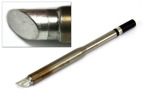Hakko T22-C6 Bevel Tip, 6mm/45 Degree x 10mm, for the FM-2030 and FM-2031 Soldering Iron Handpiece
