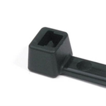 Hellermann Tyton T30R0M4 Standard Cable Tie 6" Length 30LB Tensile Strength, Black 1000/Pack