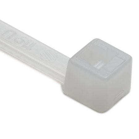 Hellermann Tyton T30R9C2 Standard Cable Tie 6" Length 30LB Tensile Strength, Natural 100/Pack