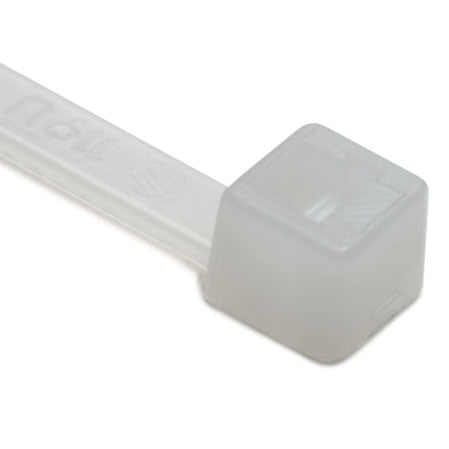 Hellermann Tyton T30R9M4 Standard Cable Tie 6" Length 30LB Tensile Strength, Natural 1000/Pack