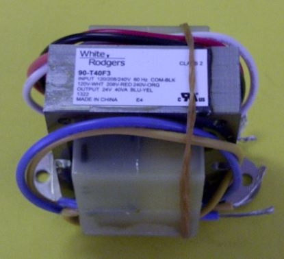 White Rodgers 90-T40F3 Class 2 Control Transformer 120/208/240VAC in, 24VAC 40VA Out