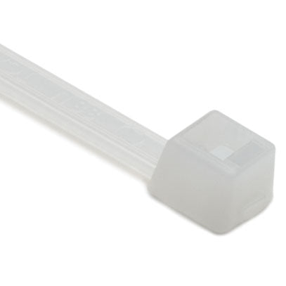 Hellermann Tyton T40R9M4 Standard Cable Tie 8" Length 40LB Tensile Strength, Natural 1000/Pack