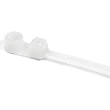 Hellermann Tyton T50MI9M4 #10 Screw Mount Cable Tie 12.4" Length 50LB Tensile Strength, Natural 1000/Pack