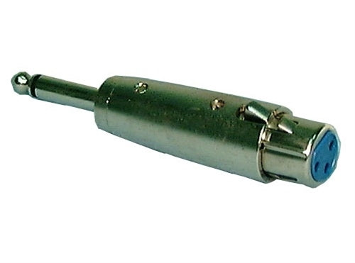Philmore T630 Adapter 3 Pin XLR Female to 1/4" Mono Male