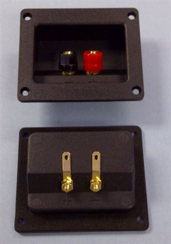Mcbride Rectangular Recessed Terminals for Speakers TC27