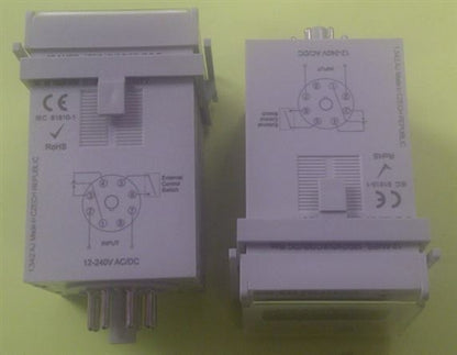 Schneider TDRPRO-5101 Time Delay Relay 12-240VAC/DC 8 Pin SPDT, 10 Function