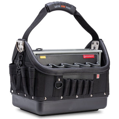VETO PRO PAC TECH OT-LC BLACKOUT LARGE OPEN TOP TECHNICIANS TOOL BAG (H:12" W:16" D:12") VPP10790