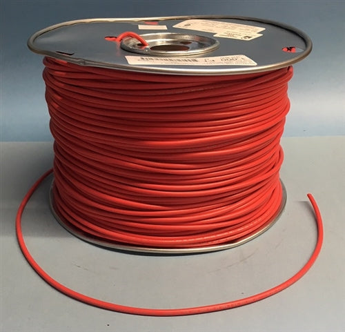 Wire 10AWG Red TEW 105C 600V CSA 105 Strand TEW10M-RED (305M = Full Roll)