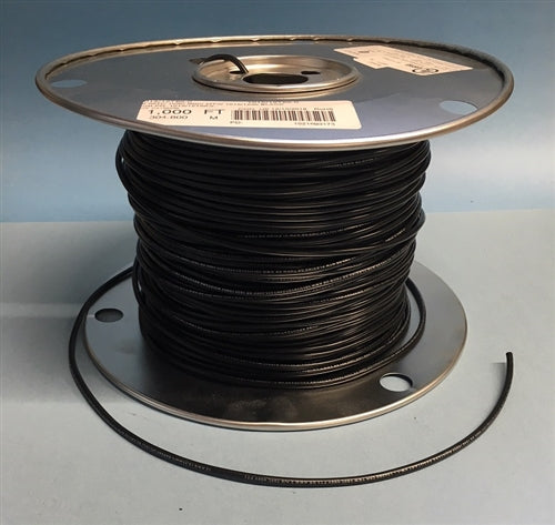 Wire 12AWG Black TEW 105C 600V CSA 65 Strand TEW12M-BLK (305M = Full Roll)