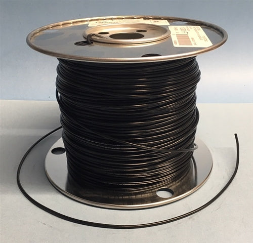 Wire TEW16M-BLK 16AWG Black TEW 105C 600V CSA 26 Strand (305M = Full Roll)