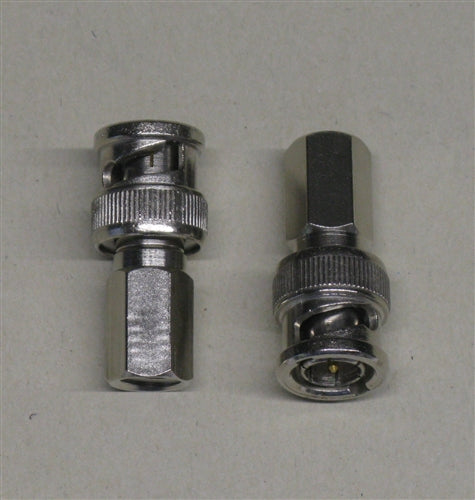 B&L TOBNC17-6M RF BNC Twist-On Connector for Precision RG6 (1694A) 3G-SDI 3GB/S 1080P60 *Not Rated for 6G-SDI*