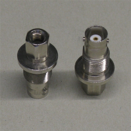 B&L RF BNC Twist-On Female Chassis Bulkhead Connector with Thread and Nut for RG59/62 TOBNC40-59/62 *CLEARANCE*