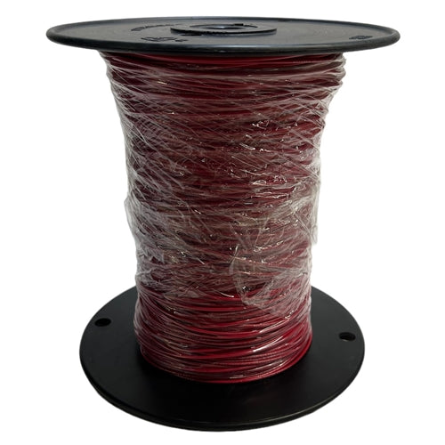 TR6420-1000RED 20AWG TR64/UL1007 Red Hookup Wire 105C 300V Tinned Copper, Stranded (1000ft/305M Roll)