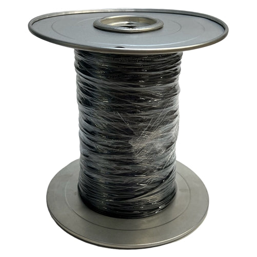 TR6422-1000BLK 22AWG TR64/UL1007 Black Hookup Wire 105C 300V Tinned Copper, Stranded (1000ft/305M Roll)
