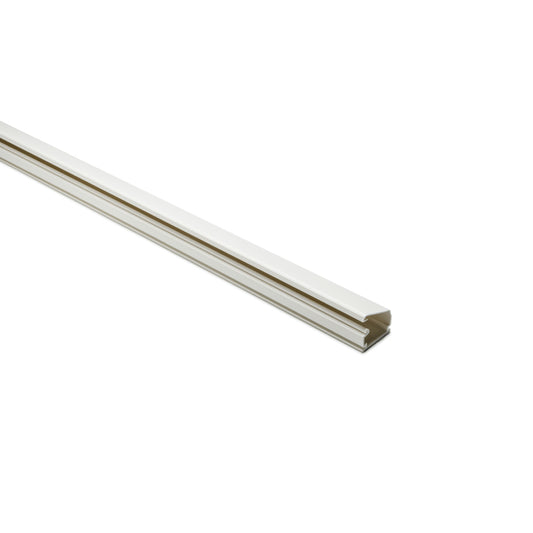 Hellermann Tyton TSR2FW-6A One Piece Surface Raceway, 1-1/4", 6.0 ft Long, PVC, Office White, 120ft/Carton
