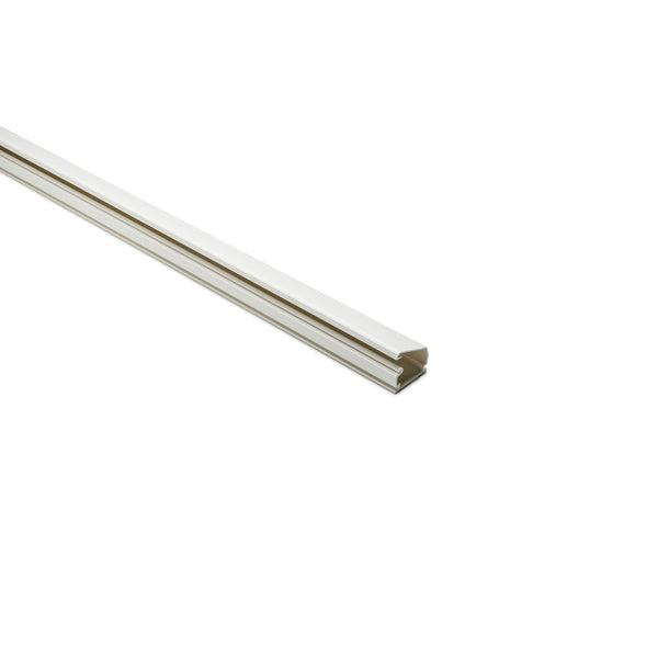 Hellermann Tyton TSR2FW-8A One Piece Surface Raceway, 1-1/4", 8.0 ft Long, PVC, Office White, 160ft/Carton