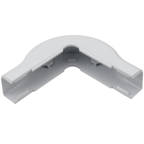 Hellermann Tyton TSR2W-29-1 External Corner Cover 1.25" with 1" Bend Radius, White