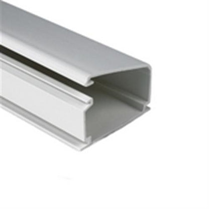 Hellermann Tyton TSR2W-6A One Piece Surface Raceway 1.25" x 3/4" 6 Feet Long, White