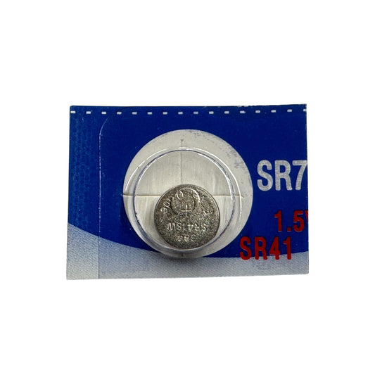 Ultralast UL392 1.5V Silver Oxide Watch Battery (384, SR41, SR736W, K392, K384, SB-B1, RW37/RW47, 280-13/18 Equivalent)