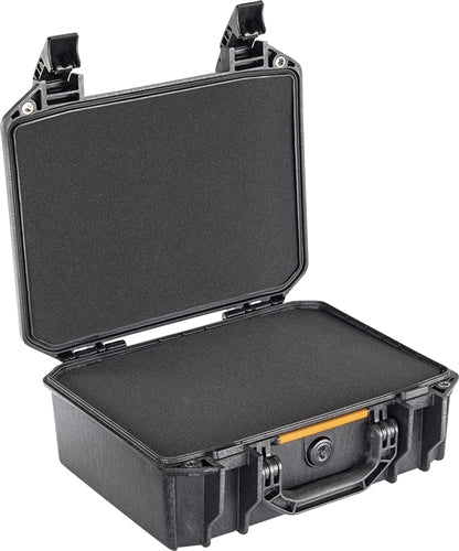 Pelican V200 Vault Case with Foam, Black (ID 14" x 10" x 5.5") Foam Not Pick N Pluck, Mfr# VCV200-0020-BLK-CA