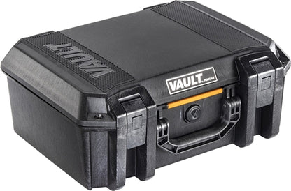 Pelican V300 Vault Case with Foam, Black (ID 16" x 11" x 6.5") Foam Not Pick N Pluck, Mfr# VCV300-0020-BLK-CA
