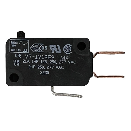 Honeywell V7-1V19E9 Miniature Basic Switch SPDT, Pin Plunger, 21A/125VAC, .250" QC, Micro Switch