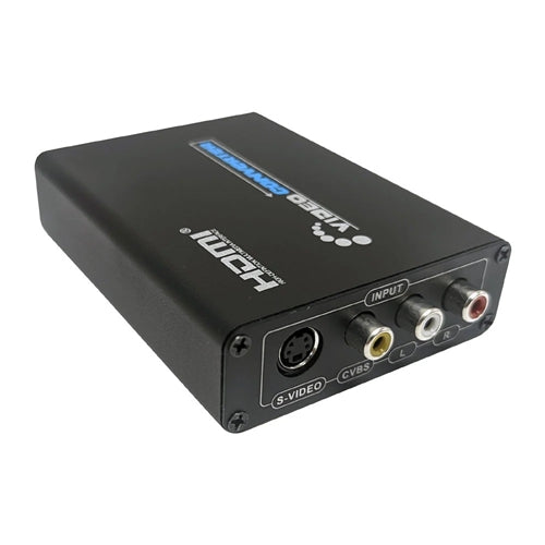 Phantom Cables VC-008 Video Converter, Composite / S-Video Plus Audio to HDMI