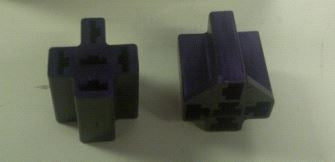 P&B TE VCF4-1001 5 Pin Socket for VF4 Series Automotive Relays, *Crimp Terminals 42281-1 Not Included*