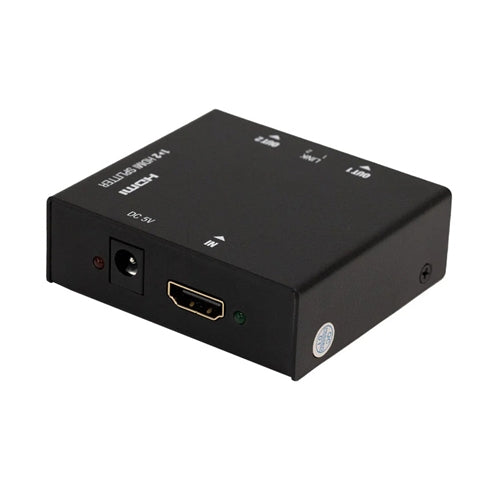 Phantom Cables VP-HDMI-204 1X2 HDMI Splitter, 4K x 2k@60Hz, Edid, HDCP, Yuv 4:2:0