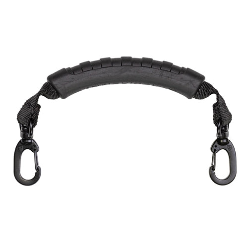 VETO PRO PAC SMALL CARRYING HANDLE, RUBBER GRIP, BLACK WEBBING VPP10711
