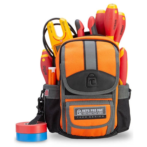 VETO PRO PAC MB METER/TOOL BAG HI-VIZ ORANGE                (W:8" L:3" H:10") VPP10238