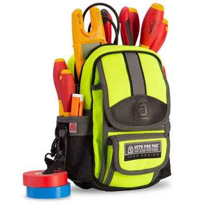 VETO PRO PAC MB METER/TOOL BAG HI-VIZ YELLOW                (W:8" L:3" H:10") VPP10239