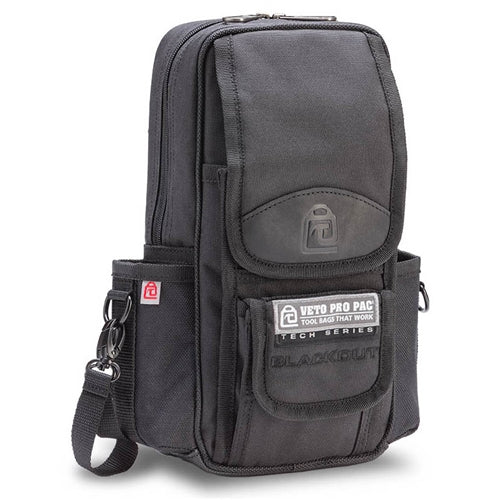 VETO PRO PAC MB2 BLACKOUT MEDIUM SIZED ZIPPERED METER BAG   (H:13" W:8" D:3") VPP10090