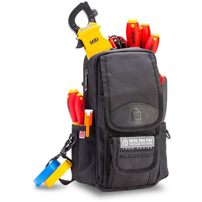 VETO PRO PAC MB2 BLACKOUT MEDIUM SIZED ZIPPERED METER BAG   (H:13" W:8" D:3") VPP10090