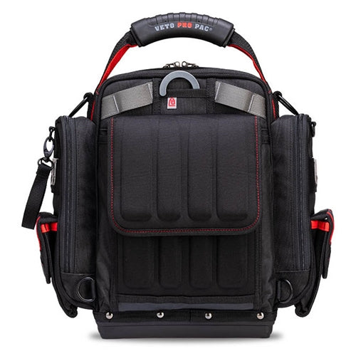 VETO PRO PAC MB5B INFRARED EXTRA-LARGE METER BAG, NEW BLACK AND RED COLOR SCHEME (H:15" W:15" D:8") VPP10851