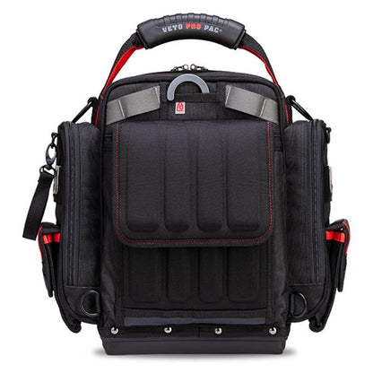VETO PRO PAC MB5B INFRARED EXTRA-LARGE METER BAG, NEW BLACK AND RED COLOR SCHEME (H:15" W:15" D:8") VPP10851