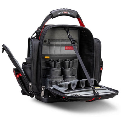 VETO PRO PAC MB5B INFRARED EXTRA-LARGE METER BAG, NEW BLACK AND RED COLOR SCHEME (H:15" W:15" D:8") VPP10851