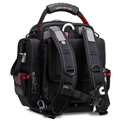 VETO PRO PAC MB5B INFRARED EXTRA-LARGE METER BAG, NEW BLACK AND RED COLOR SCHEME (H:15" W:15" D:8") VPP10851