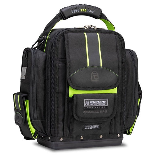 VETO PRO PAC MB5B SPECIAL OPS EXTRA LARGE METER BAG IN BLACK & HI-VIZ YELLOW (H:15" W:15" D:8") VPP10854